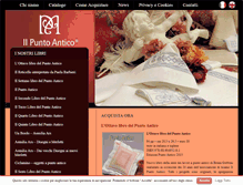 Tablet Screenshot of edizionipuntoantico.com